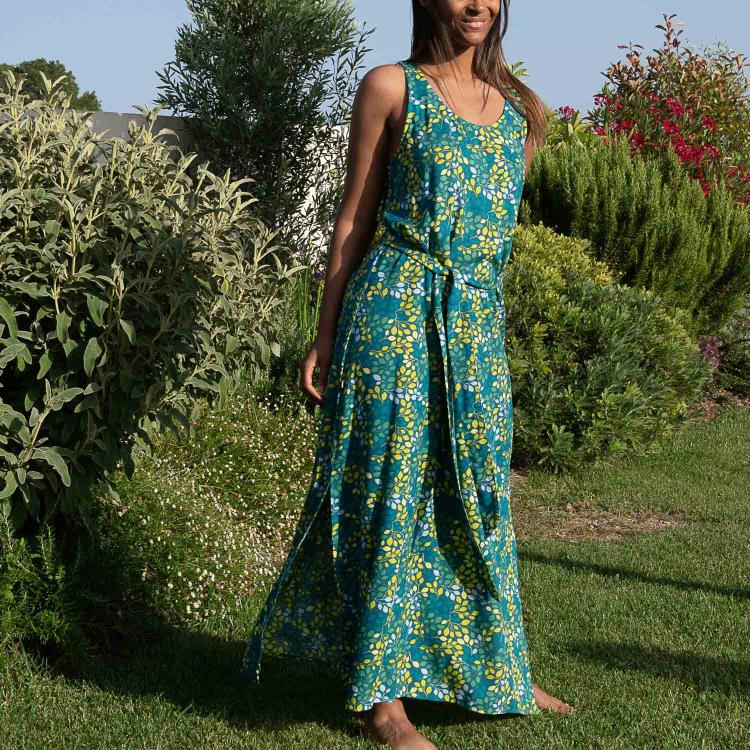 VESTIDO MARTA largo limbo