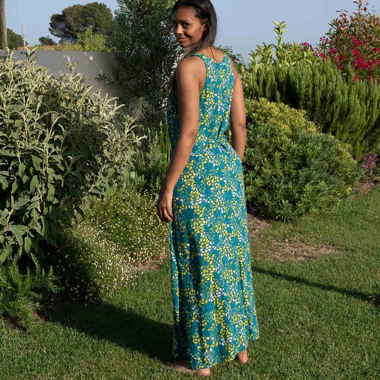VESTIDO MARTA largo limbo