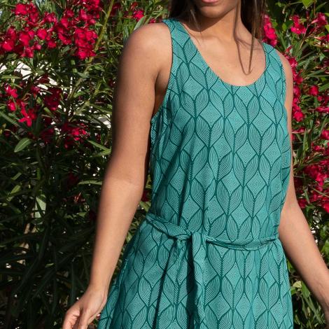 VESTIDO MARTA largo congo