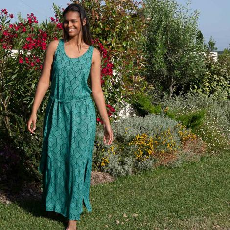 VESTIDO MARTA largo congo
