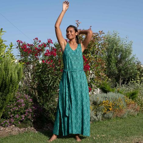 VESTIDO MARTA largo congo