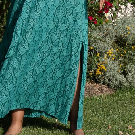 VESTIDO MARTA largo congo