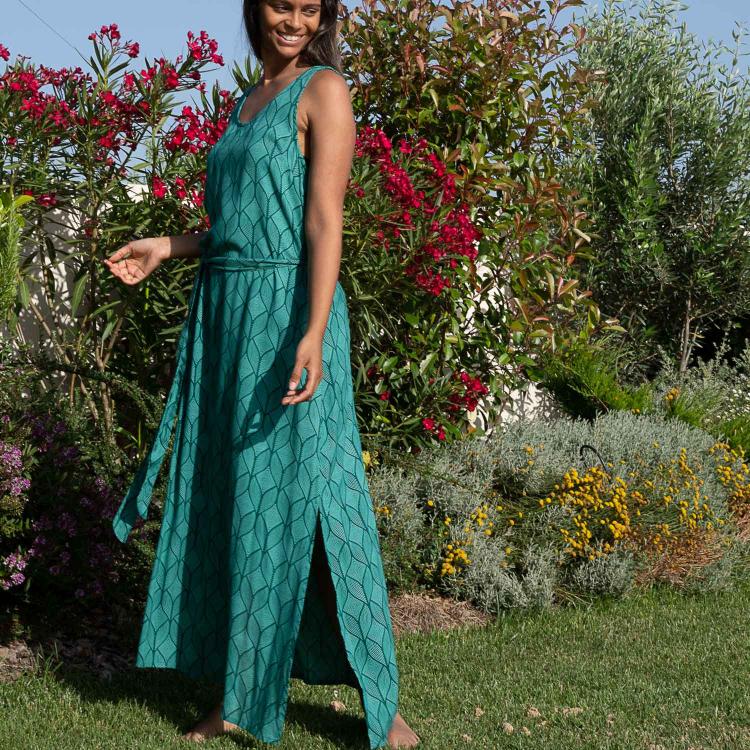 VESTIDO MARTA largo congo