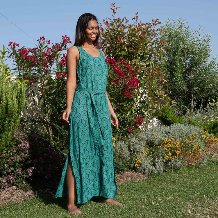 VESTIDO MARTA largo congo