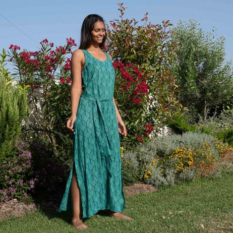 VESTIDO MARTA largo congo