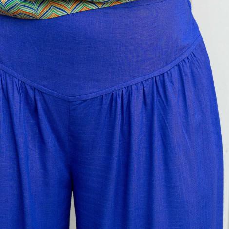 pantalón VERO liso rayón slub (varios colores)