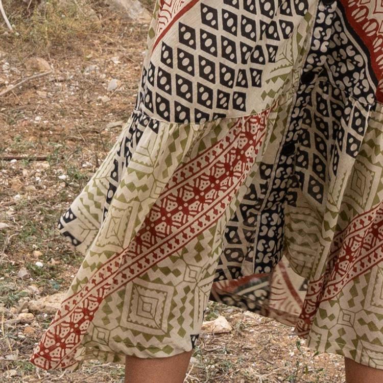 Falda DAMA African mix