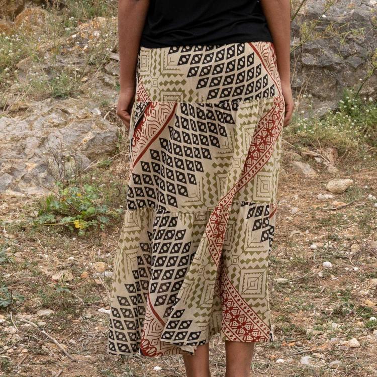 Falda DAMA African mix