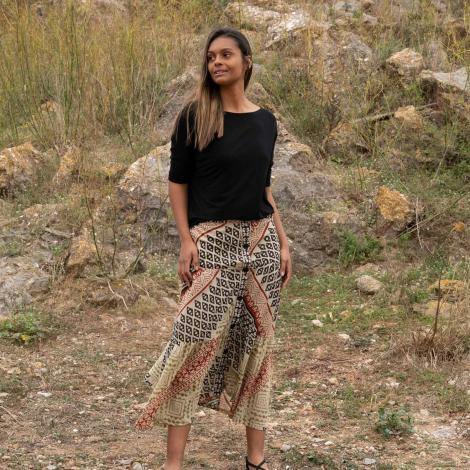 Falda DAMA African mix