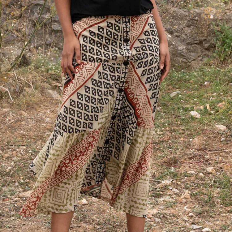 Falda DAMA African mix