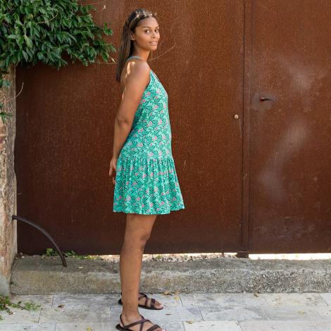 vestido RELAY flor