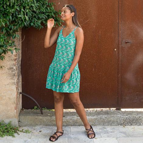 vestido RELAY flor