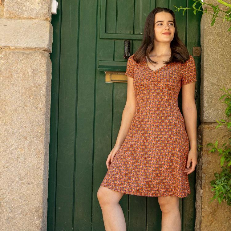vestido VAINILLA tifany