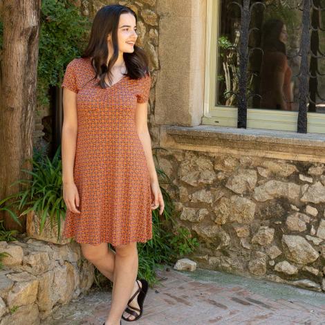 vestido VAINILLA tifany