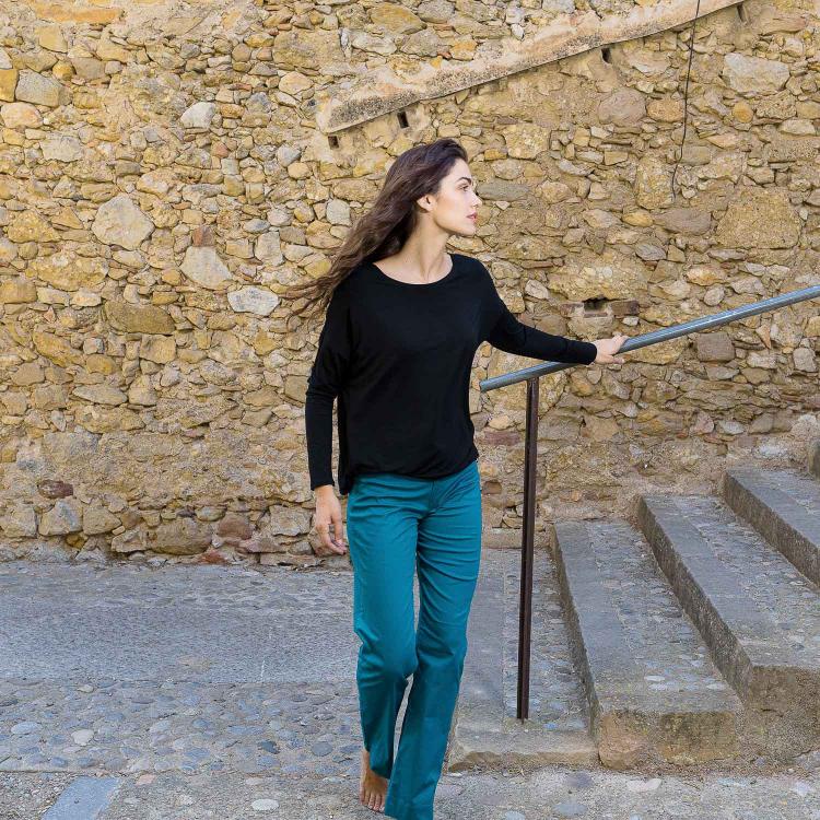 PANTALON SONIC AZUL PETROLEO
