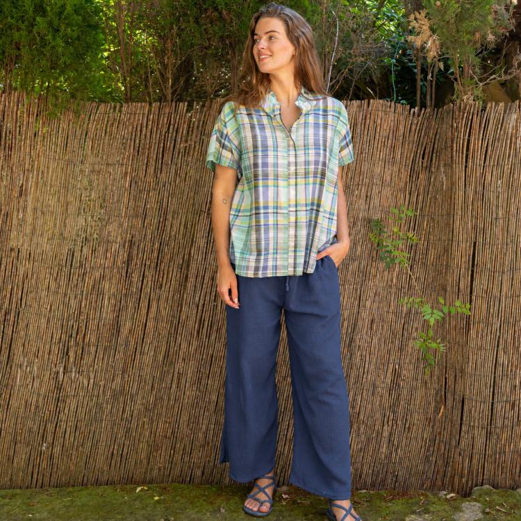 Pantalon BINI algodón liso (varios colores)